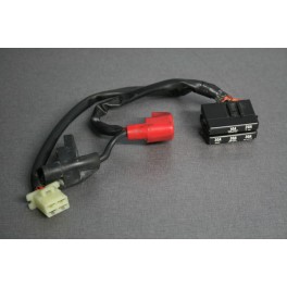 Cable de batterie de demarreur avec boitier fusible ABS pour HORNET CB 600 F ABS de 2007 a 2010. Ref. : 32401-MFG-D20.