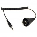 Prise stereo 3.5 mm vers cable DIN a 6 broches