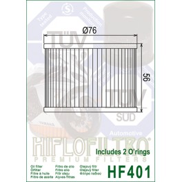 HF401 Filtre à huile Hiflofiltro