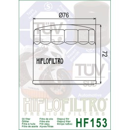 HF153 Filtre à huile Hiflofiltro