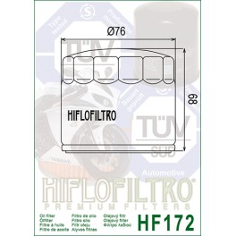 HF172C Filtre à huile Hiflofiltro