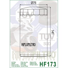 HF173C Filtre à huile Hiflofiltro