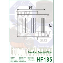 HF185 Filtre à huile Hiflofiltro