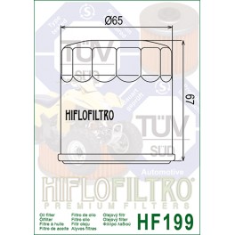 HF199 Filtre à huile Hiflofiltro